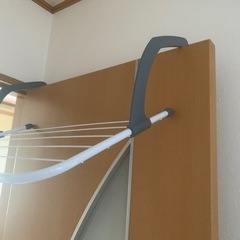 【新品未使用】室内洗濯物干しドアラックの画像