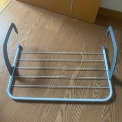 【新品未使用】室内洗濯物干しドアラックの画像