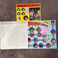 ボンジョビＬＰレコード（美品）の画像