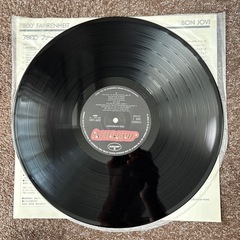 ボンジョビＬＰレコード（美品）の画像