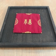 【未使用】くつろぎの茶器セット(焼桐お盆付)　の画像
