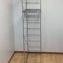 無印良品　ステンレスユニットシェルフの画像