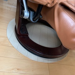革製リクライニングソファ　の画像