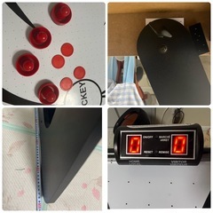 エアホッケーテーブル エアホッケー 折りたたみ式アイスホッケーコンパクト収納の画像