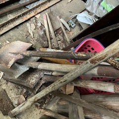 スコップ、鍬の画像