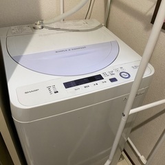 洗濯機 シャープ 5.5kg ES-GE5A