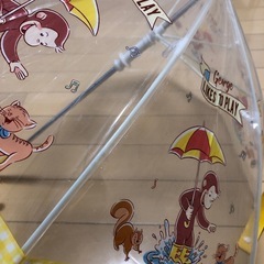 まとめ買いの方無料　傘　かさ　子ども　おさるのジョージの画像