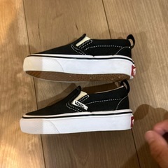 手渡しのみ！　美品　vans スリッポン　14cmの画像