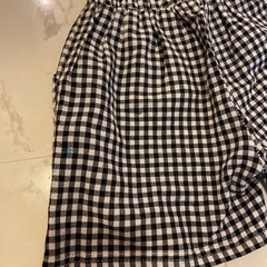 チェック柄セットアップの画像