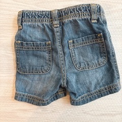 old navy デニムショートパンツ 60の画像