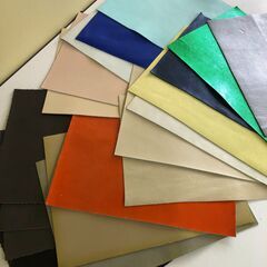 革はぎれ　レザー　A4　10枚セット「訳あり品」の画像