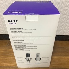 NZXT CAPSULE WHITE カーディオイドUSBマイク AP-WUMIC-W1の画像
