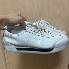 オニツカタイガー　メキシコ　厚底22.5