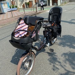 パナソニック電動自転車子供乗り2人最終値段の画像