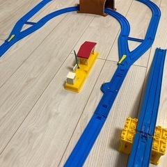 プラレール　ベーシックレールセットの画像