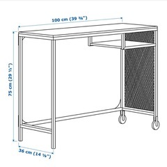 IKEA フィエルボ　ラップトップテーブル／デスクの画像