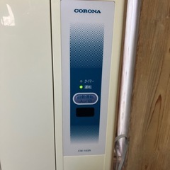 コロナ　窓用エアコン　リモコン・取り付け枠付き
の画像