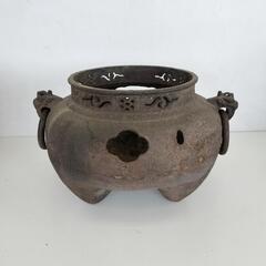 【25*70016】旧家蔵出し☆鉄風呂釜 重量:9.5kg 骨董 美術品の画像