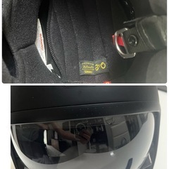 値下げ[超美品]  SHOEI 黒バイクヘルメット M の画像