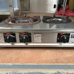 （中古•美品）マルゼン 純正 業務用ガスレンジ コンロ バーナー 165φ マルゼン ガスレンジ パワークックシリーズ 幅900×奥行750×高さ