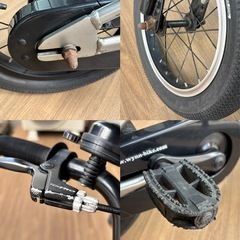 自転車 子供用 レインボー Wynn-14 ＢＭＸ アルミフレーム セミファットタイヤ 14インチ 軽量 おしゃれ の画像