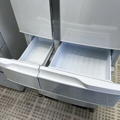 Panasonic 冷蔵庫 NR-FVF45S1-W 2024年製 451L 高年式の画像