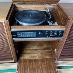TRIO ST-5700 レコードプレイヤー トリオ　名機 ラジオ再生OK レトロオーディオの画像