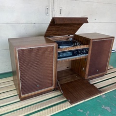 TRIO ST-5700 レコードプレイヤー トリオ　名機 ラジオ再生OK レトロオーディオの画像
