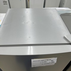 リユースのサカイ東金店 IRISOHYAMA 冷蔵庫 21年製 142L ※天板へこみあり TJ13083の画像