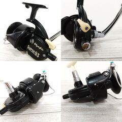 『希少品』オリムピック スーパー 93 /OLYMPIC SUPER 93 /スピニング リール /右手巻きハンドル /昭和レトロ /ビンテージリール C0ES0102の画像