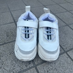 美品★22cm、厚底スニーカー