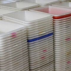 プラスチックコンテナ　BOX　箱　パーツケース　ツールケース　2サイズありの画像