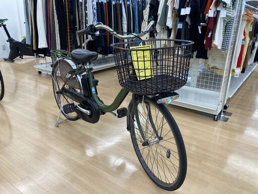 【リユースのサカイ野々市店】電動アシスタント自転車 パナソニック S23YS21753 緑 ※クリーニング済み