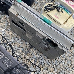 ラジカセ　テープレコーダー　大量　２８台　まとめ　 Panasonic SONY SANYO aiwa Victor 東芝　national ブラザー　SHARP HITACHIの画像
