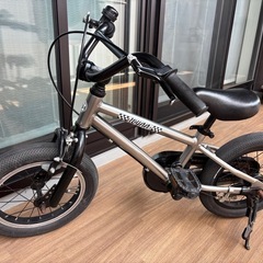 自転車 子供用 レインボー Wynn-14 ＢＭＸ アルミフレーム セミファットタイヤ 14インチ 軽量 おしゃれ の画像