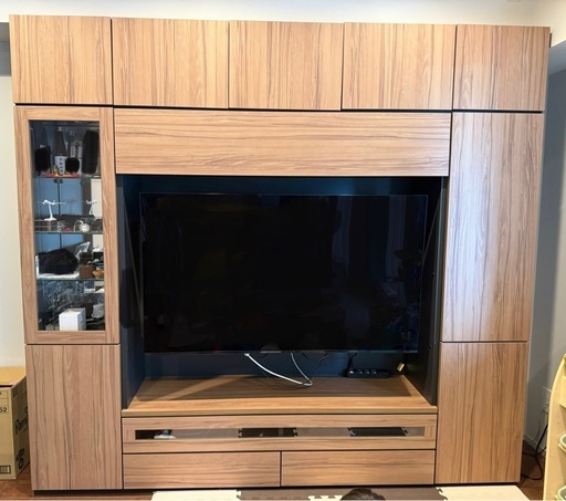 テレビボード 壁面