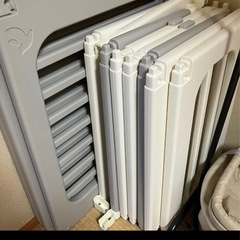 ［あまり使用してません］ベビーサークル 5wayの画像