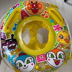 受取者決定、美品　一部不具合あり　アンパンマン　幼児用浮き輪の画像