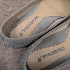 【クロールバリエ】※美品※スクエアトゥ バレエパンプスの画像