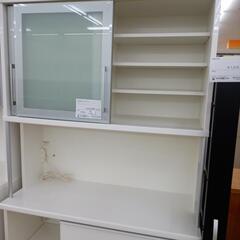 リユースのサカイ太田店★ジモティ割あり★ 松田家具 レンジボード ホワイト H197.5×D50×W117.5 クリーニング済み OJ9958の画像