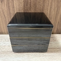 【新品・未使用】3段重箱 まとめ売り(赤6個 or 黒8個)の画像