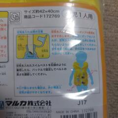 新品未開封　スイムベストの画像