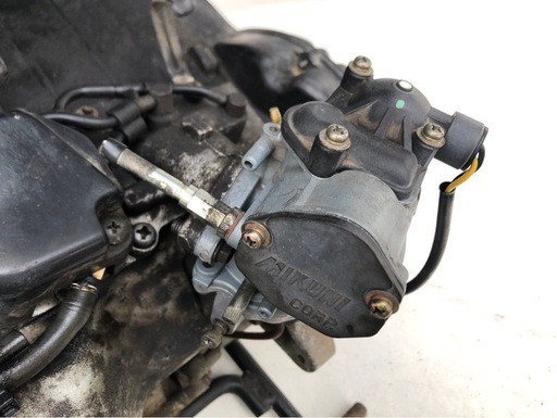 アドレス100  エンジン　キャブレター