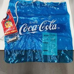 0704-039 ☆未使用☆　コカ・コーラ　エアーピローバッグ＆...