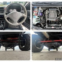 JB23W ジムニー❗️3型❗️AT❗️リフトアップ❗️M/Tタイヤ❗️社外マフラー❗️ミラーウインカー❗️の画像
