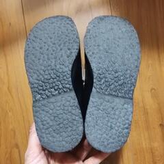男児　フォーマルシューズ　黒　19cmの画像