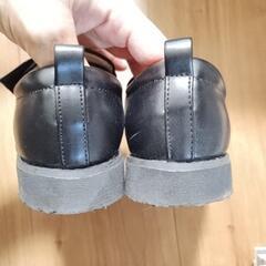 男児　フォーマルシューズ　黒　19cmの画像
