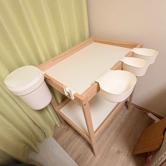 オムツかえ台小物入れつきIKEAスニーグラル (マルベ) 東川口の