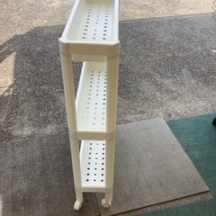 【リサイクルサービス八光】幅54cm IKEA　VESKEN ヴェスケン ワゴン, ホワイトの画像