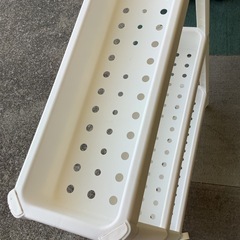 【リサイクルサービス八光】幅54cm IKEA　VESKEN ヴェスケン ワゴン, ホワイトの画像